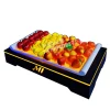 طبق فاكهة متعدد الطبقات الخلاق من شريط فاكهة مضاعف للضوء ذو طابقين مخصص لطبق KTV Item Picture